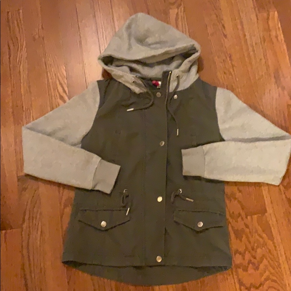 Olive green jacket